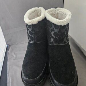 Black Coach Indi Bootie